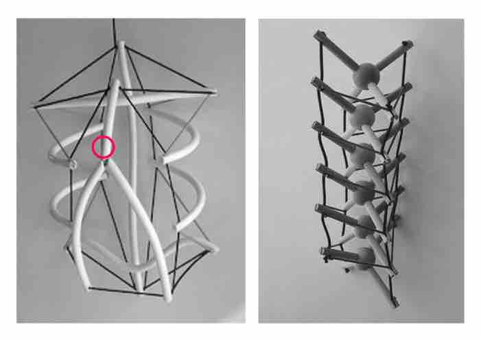 tensegrity model